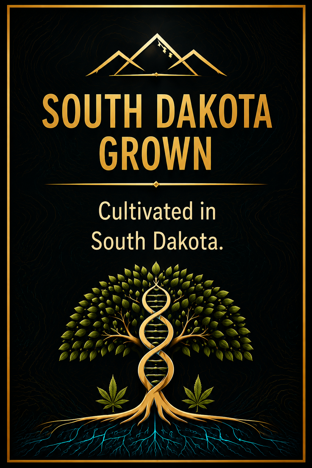 South Dakota Grown brand story card — Rare Earth by Pitbull Acres brand and website, Source IE case study.