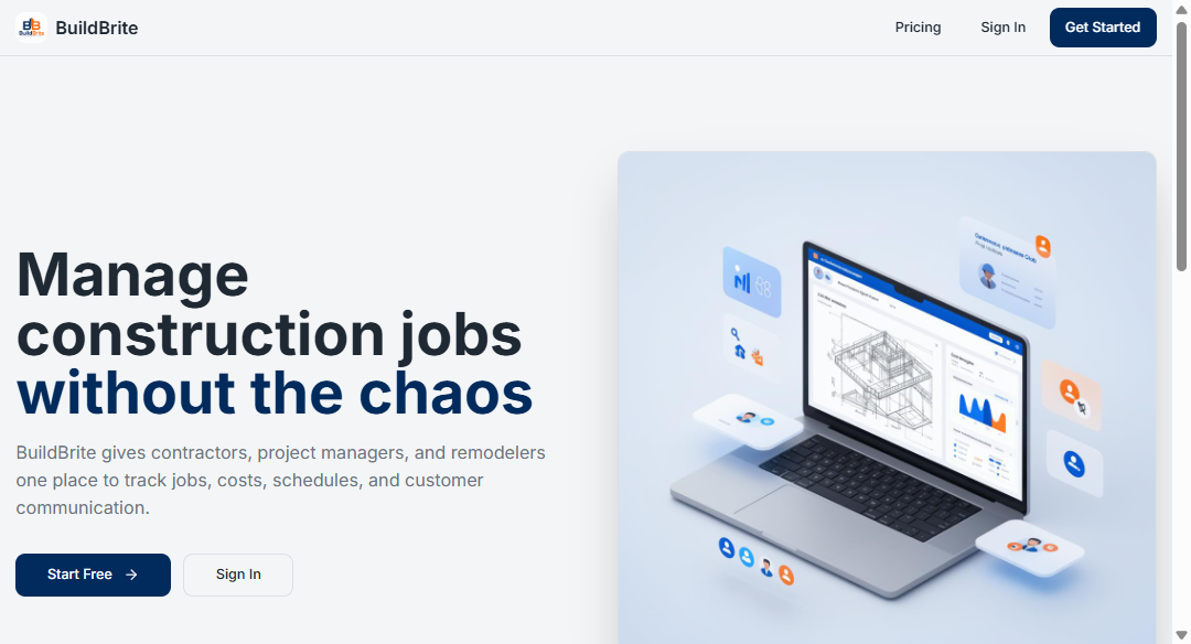 Buildbrite — Buildbrite.app